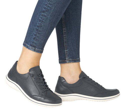 Pantofi sport, dama, REMONTE, D1E07-14, bleumarin, piele naturala